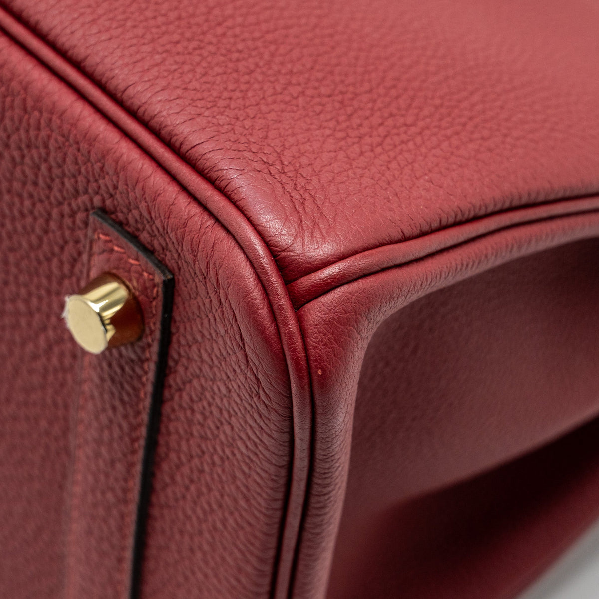 Hermes Birkin 30 togo rouge grenat GHW