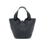 Hermes Picotin 22 Lock Bag Black SHW