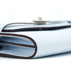 Hermes Classic Kelly To Go Chevre Mysore Blue Brume SHW