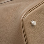 Hermes picotin 22 lock bag clemence etoupe SHW