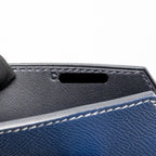 Hermes Baton de Craie epsom Blue SHW