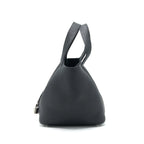 Hermes Picotin 22 Lock Bag Black SHW