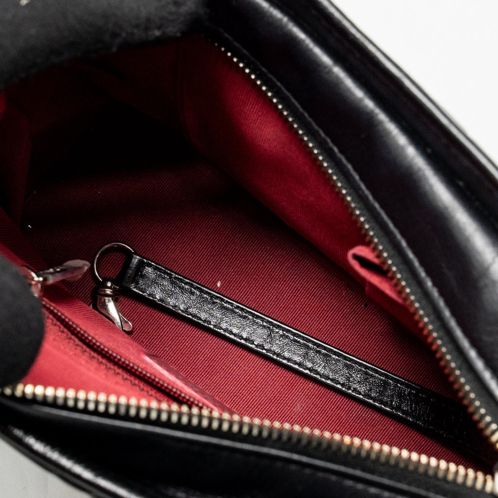 CHANEL SMALL GABRIELLE HOBO BAG CALFSKIN BLACK MULTICOLOR HARDWARE
