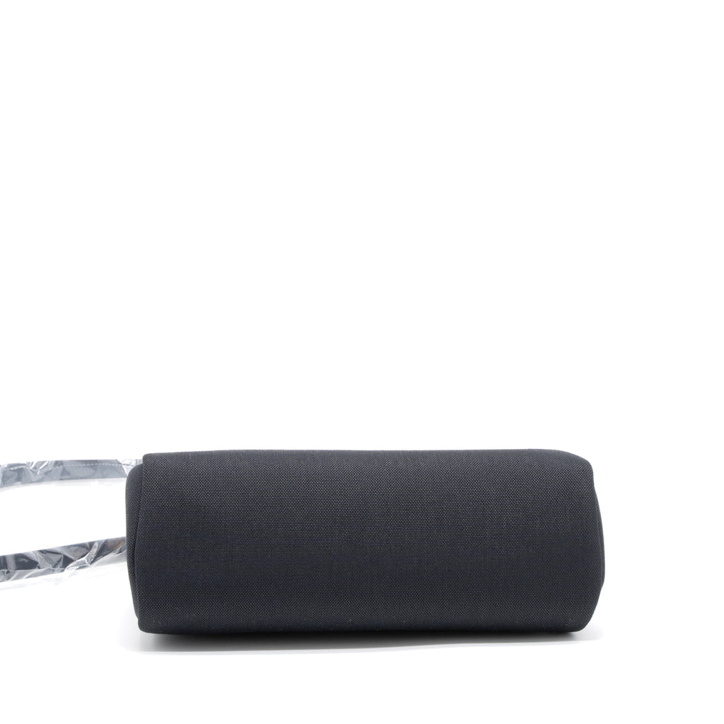 HERMES HERBAG ZIP 31 BAG CANVAS/HUNTER BLACK GHW