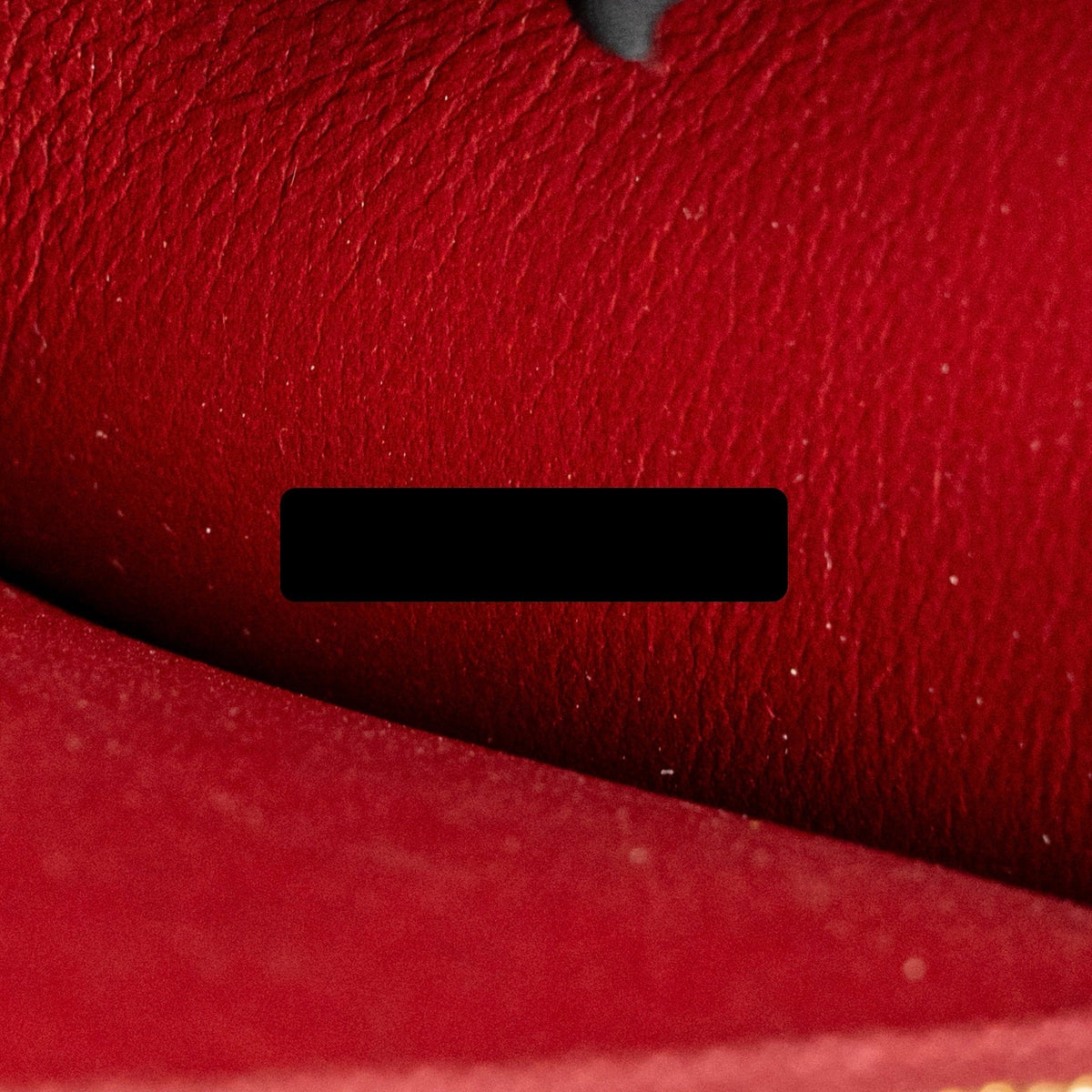Celine Medium Frame Bag Calfskin Ruby Red / Beige GHW