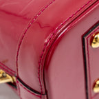LOUIS VUITTON ALMA BB PATENT INDIAN ROSE GHW