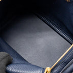 Hermes Lindy 26 Clemence Blue Nuit GHW