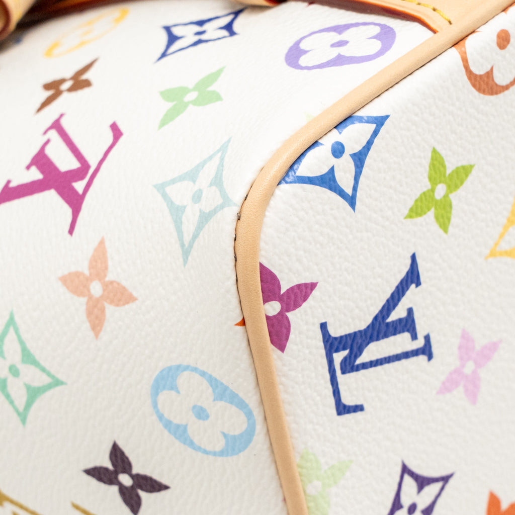 Louis Vuitton Murakami all in bb white monogram canvas/leather multicoloured GHW