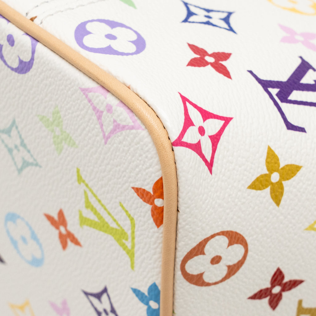 Louis Vuitton Murakami all in bb white monogram canvas/leather multicoloured GHW