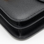 HERMES MINI CONSTANCE EPSOM BLACK RGHW
