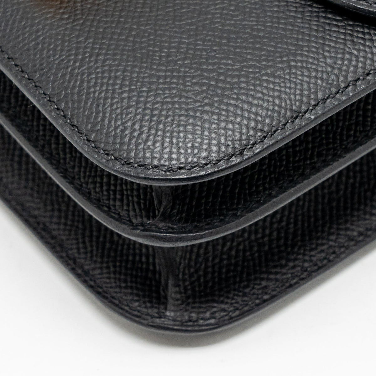 HERMES MINI CONSTANCE EPSOM BLACK RGHW