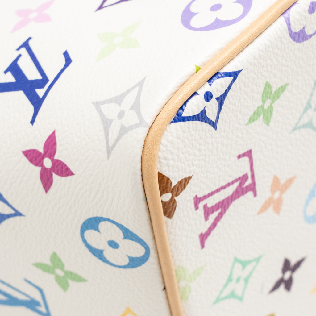 Louis Vuitton Murakami all in bb white monogram canvas/leather multicoloured GHW