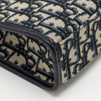 Dior 30 montaigne dea pouch blue oblique jacquard canvas GHW