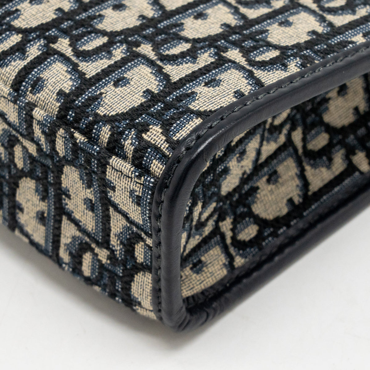 Dior 30 montaigne dea pouch blue oblique jacquard canvas GHW