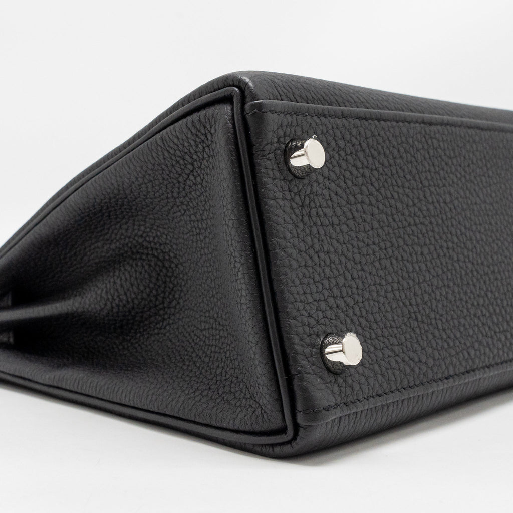 HERMES KELLY 25 TOGO BLACK SHW