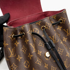 Louis Vuitton Montsouris BB Backpack Monogram Canvas BLACK GHW