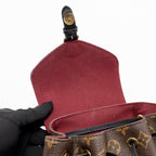 Louis Vuitton Montsouris BB Backpack Monogram Canvas BLACK GHW