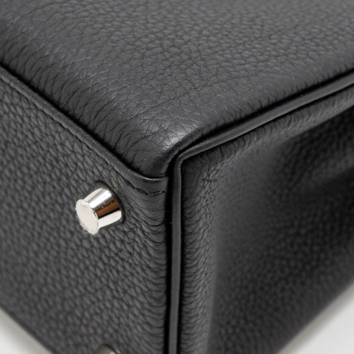 HERMES KELLY 25 TOGO BLACK SHW