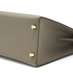 Hermes Kelly 28 Epsom Leather 8F Etain GHW