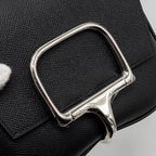 HERMES DELLA CAVALLERIA MINI BAG EPSOM BLACK SHW