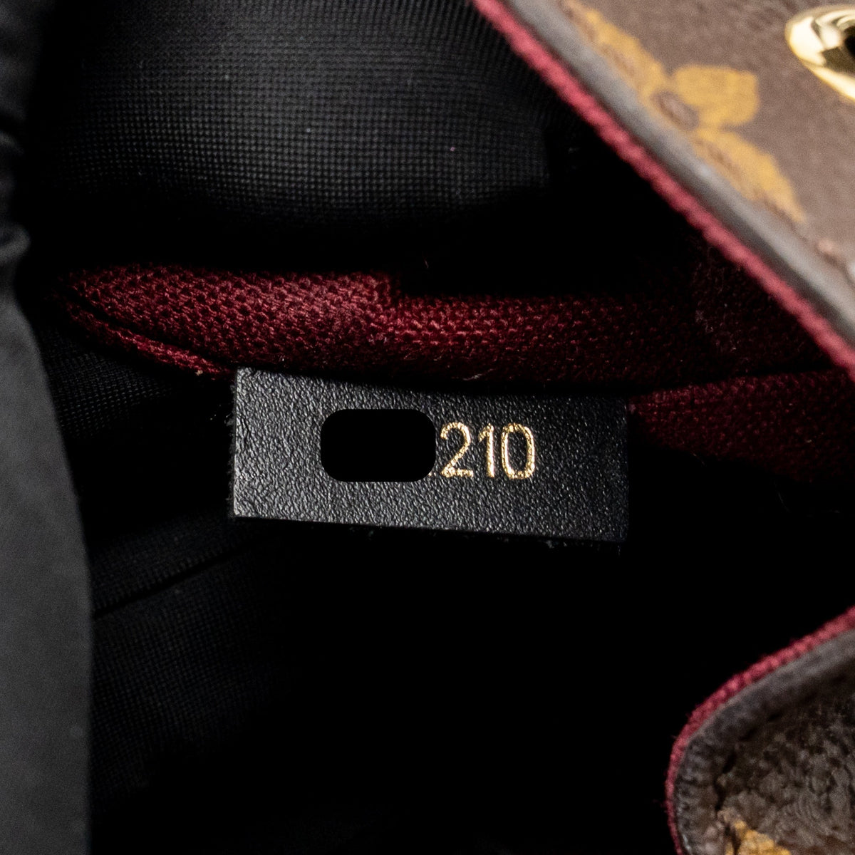 Louis Vuitton Montsouris BB Backpack Monogram Canvas BLACK GHW