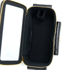 CHANEL 22K TOP HANDLE POCKET LONG VANITY WITH CHAIN BLACK GHW
