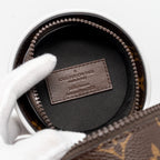 LOUIS VUITTON COFFEE CUP BAG MONOGRAM CANVAS BROWN/MULTICOLOUR BROWN HARDWARE