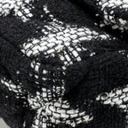 Chanel Small 19 Bag Houndstooth Tweed Black/White Multicolour Hardware