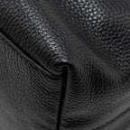 GUCCI INTERLOCKING G SOHO TOTE BAG CALFSKIN BLACK GHW