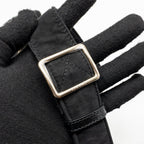 CHANEL 25N SKI SERIES COCONEIGE SHOULDER BAG NYLON BLACK LGHW (MICROCHIP)