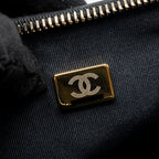CHANEL 23K HOBO BAG WITH ADJUSTABLE CHAIN LAMBKIN BLACK GHW (MICROCHIP)