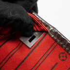 LOUIS VUITTON NEVERFULL MM DAMIER EBENE GHW