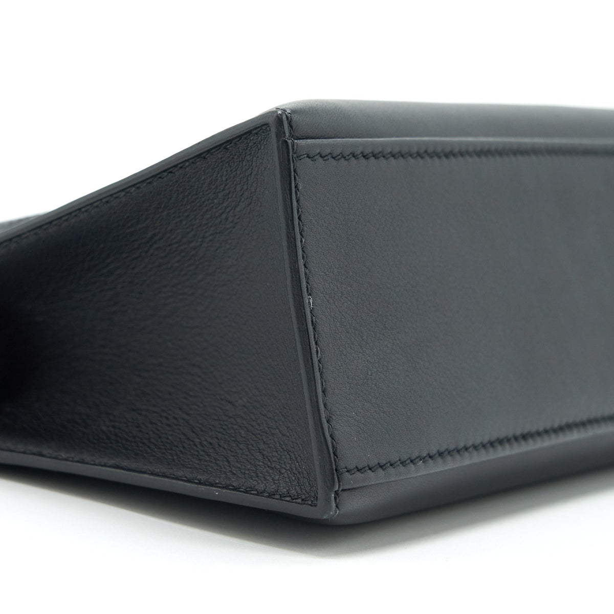 Hermes Kelly Pochette Swift Black SHW