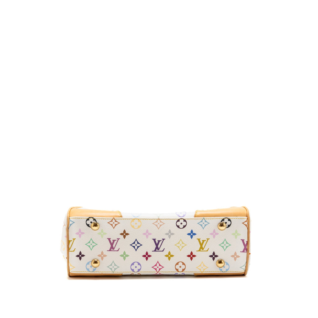 Louis Vuitton Beverly MM Takashi Murakami Monogram Canvas White/Multicolour GHW