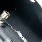 Hermes Herbag 31 zip bag canvas/ hunter leather black SHW