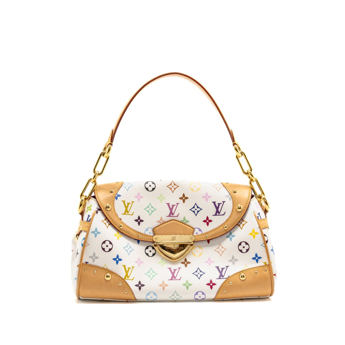 Louis Vuitton Beverly MM Takashi Murakami Monogram Canvas White/Multicolour GHW