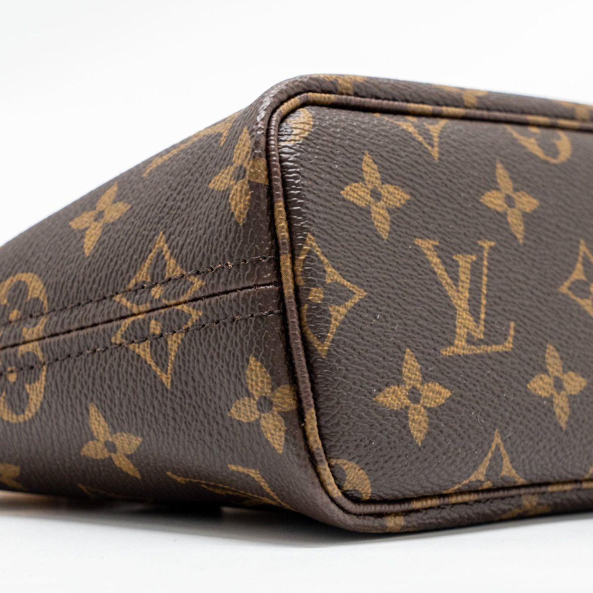 LOUIS VUITTON NEVERFULL BB BEIGE  STRAP MONOGRAM CANVAS GHW