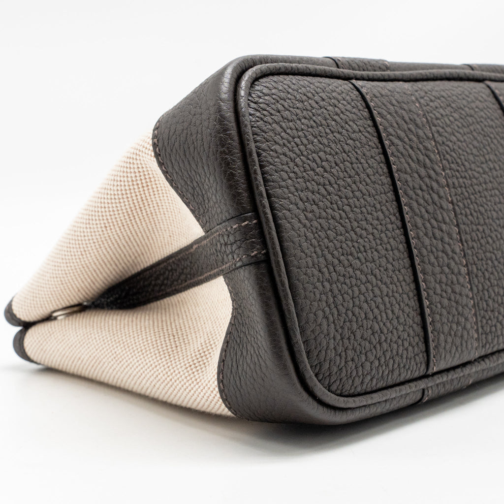 Hermes Neo Garden Party 23 CANVAS/NEGONDA ECRU-BEIGE/EBENE SHW
