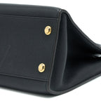 LOUIS VUITTON CITY STEAMER MM GRAINED CALFSKIN BLACK GHW