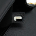 CHANEL MEDIUM BOY BLACK LAMBSKIN GHW
