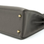 Hermes Kelly 28 Togo 8F Gris Etain GHW