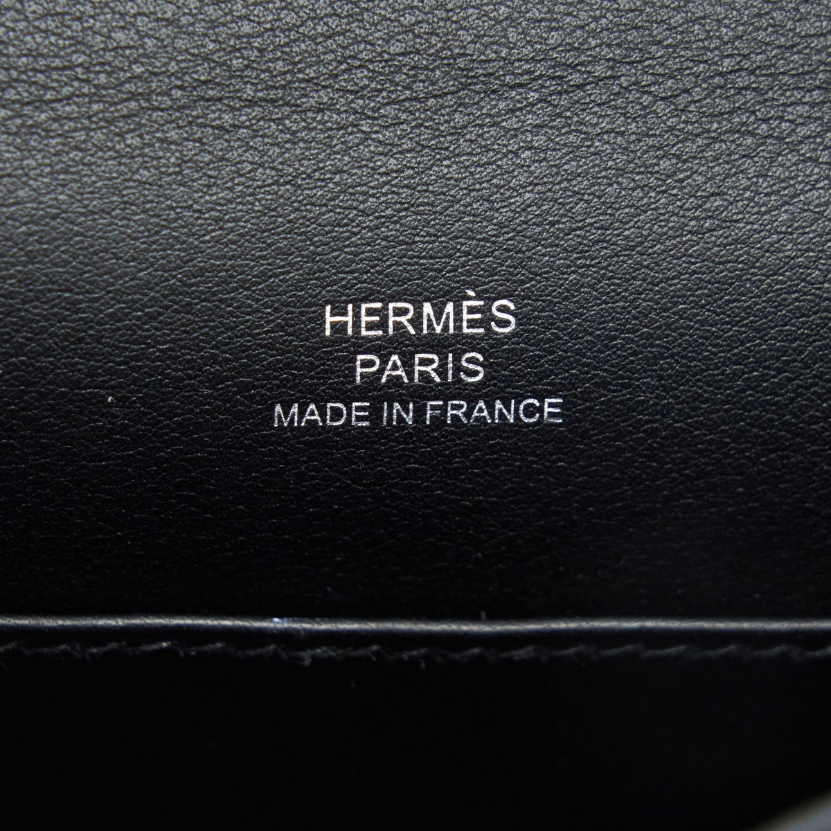 Hermes Kelly Pochette Swift Black SHW