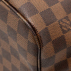 LOUIS VUITTON NEVERFULL MM DAMIER EBENE GHW