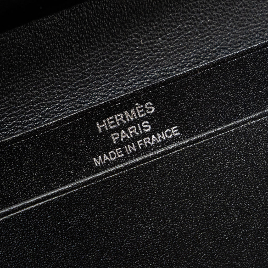 Hermes Bearn Mini Wallet Box Calfskin So Black