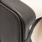 Hermes Neo Garden Party 23 CANVAS/NEGONDA ECRU-BEIGE/EBENE SHW