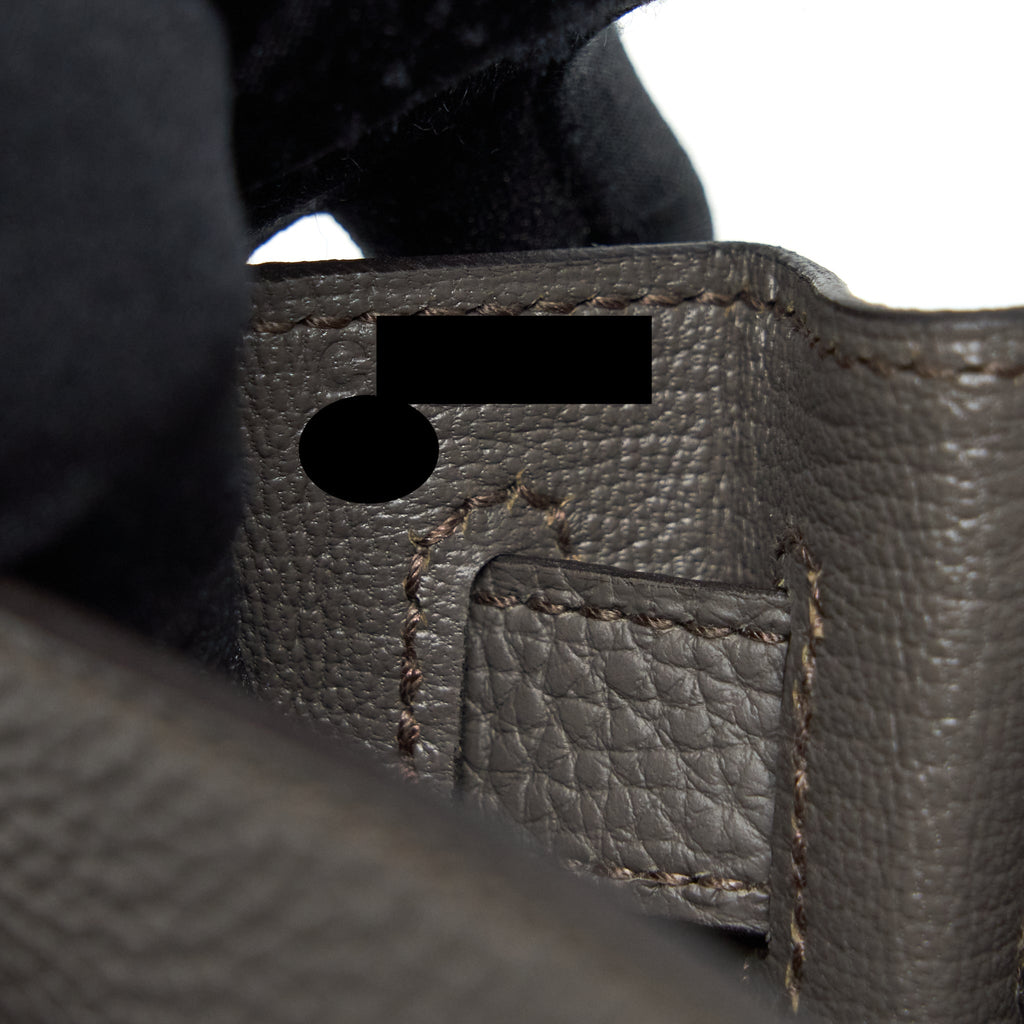 Hermes Kelly 28 Togo 8F Gris Etain GHW