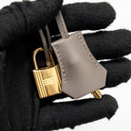 Hermes birkin 25 swift 8F gris etain GHW