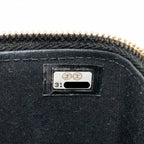 Chanel top handle mini vanity case with chain lambskin black GHW