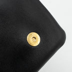 LOUIS VUITTON POCHETTE COUSSIN LAMBSKIN BLACK GHW
