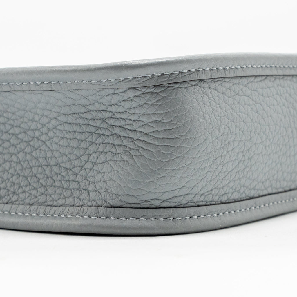 Hermes Mini Evelyne Clemence Gris Pantin LGHW